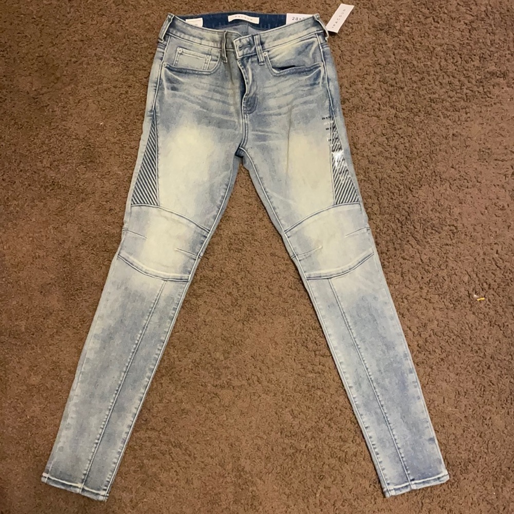 Pacsun stacked skinny active stretch jeans
